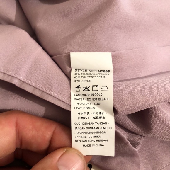 Love, Bonita Viva Bustier Ruched Top in Orchid, size 6 - Picture 9 of 13